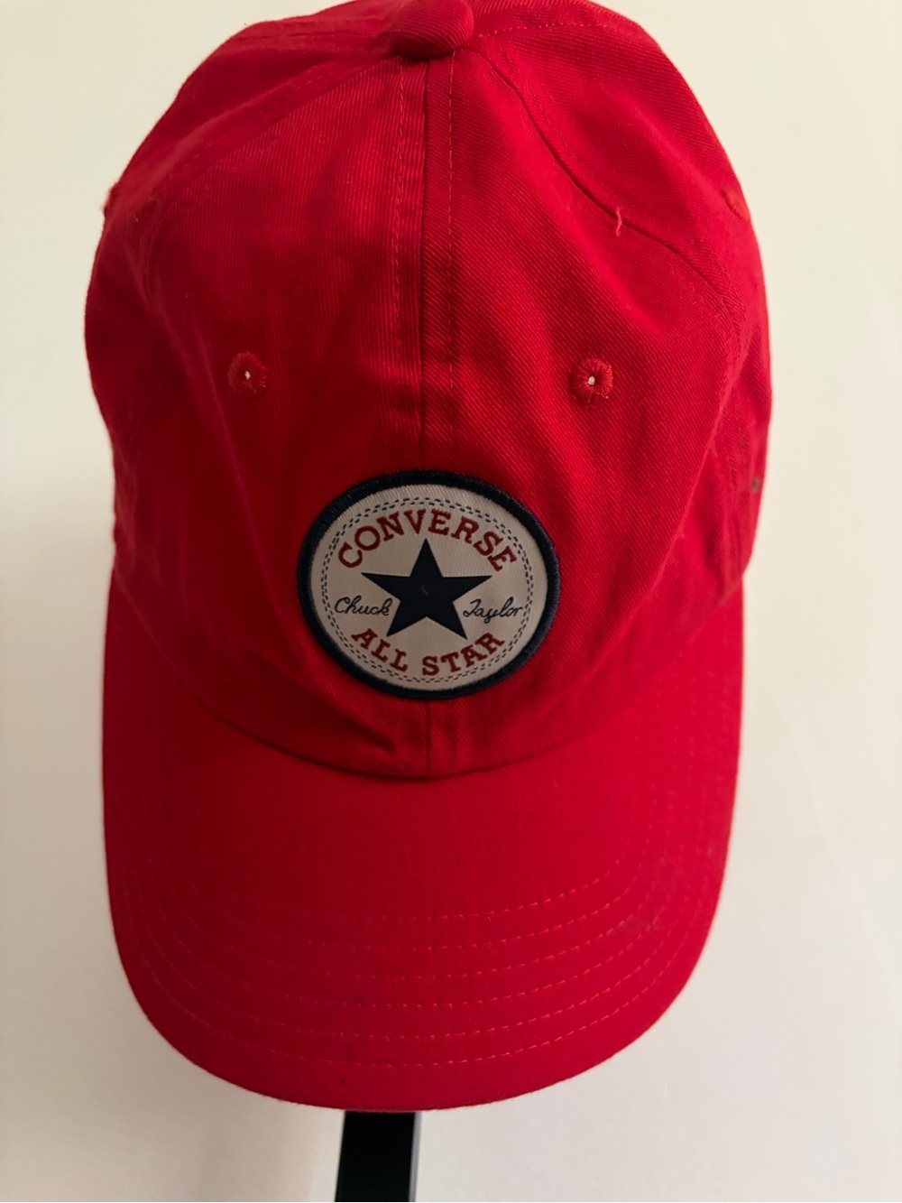Converse Kids Red All Star Cap with Patch
